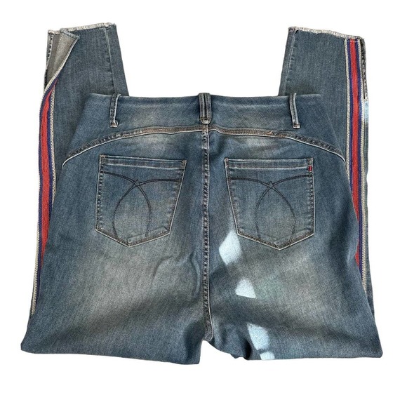 YSJeans NWT Women's Queen Ankle Straight Jeans Sz. 16W - Picture 2 of 6